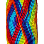 multi colored rainbow yarn