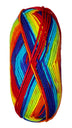 multi colored rainbow yarn