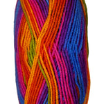 multi colored rainbow yarn