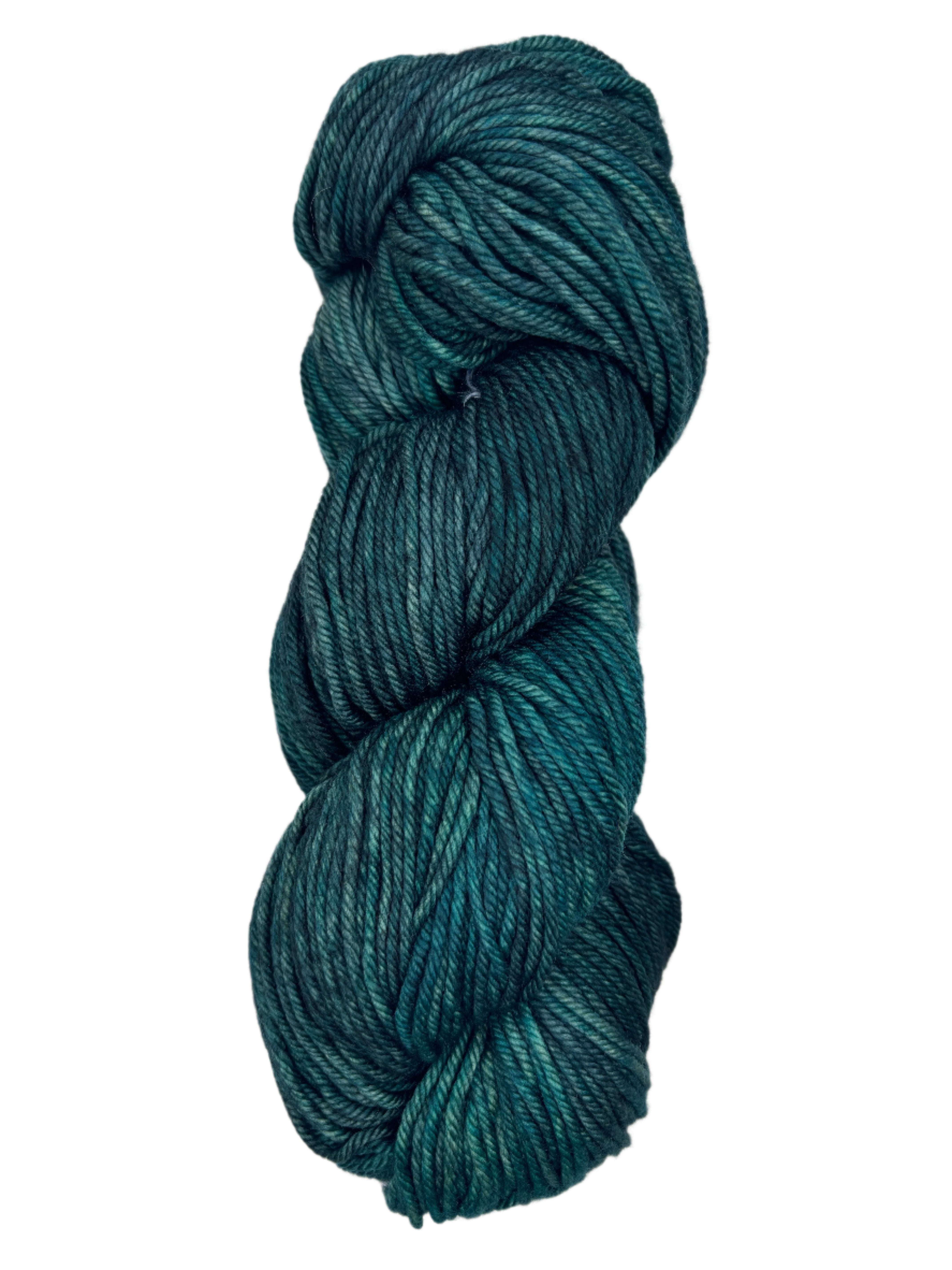 DARK GREEN HANK OF YARN 