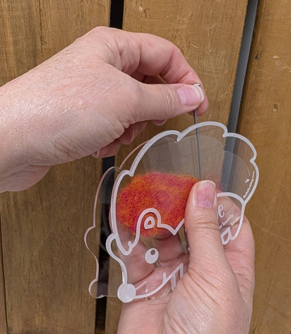 The Felted Dog Hedgie Needle Felting Tool