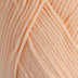 Close-up of peach-colored yarn