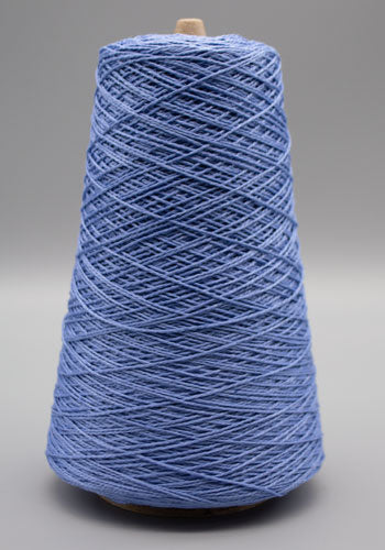 Lunatic Fringe Yarns 10/2 Mercerized Cotton Tubular Spectrum 8 oz cone color periwinkle