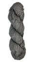 Handspun skein of Angora and Wool Yarn color grey