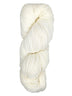 A skein of Berroco Vintage Worsted yarn color white