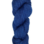 A skein of Berroco Vintage Worsted Yarn Color  Blue