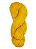 A skein of Berroco Vintage Worsted yarn color yellow
