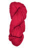 A skein of Berroco Vintage Worsted Yarn Color Red