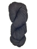 A skein of Berroco Vintage Worsted yarn color black
