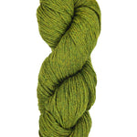 A skein of Berroco Vintage Worsted Yarn Color Yellow
