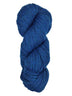 A skein of Berroco Vintage Worsted yarn color blue
