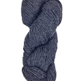 A skein of Berroco Vintage Worsted Yarn Color Grey