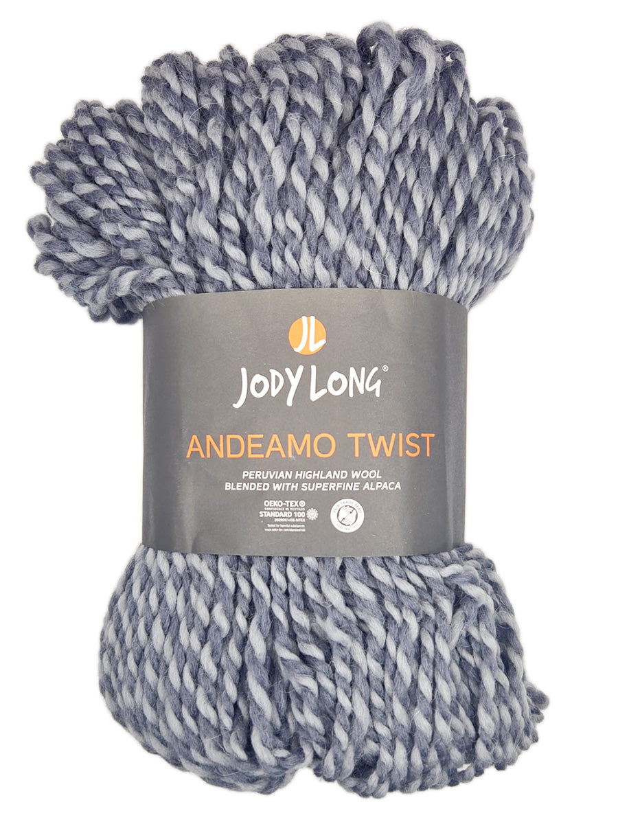 Jody Long yarn color gray and gray