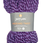 Jody Long yarn color purple