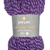 Jody Long yarn color purple