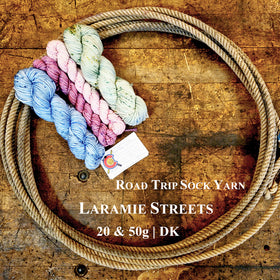 Road Trip 2023 DK weight yarn in 50 and 25 gram