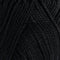 Close-up of black yarn texture