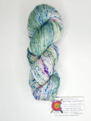 Road Trip 2023 DK weight yarn color green and blue