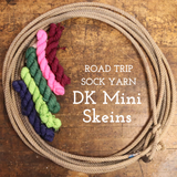 Road Trip Mini Skein DK Weight Yarn (20g)
