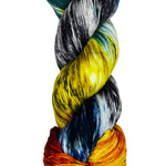 multi-colored skein of yarn 