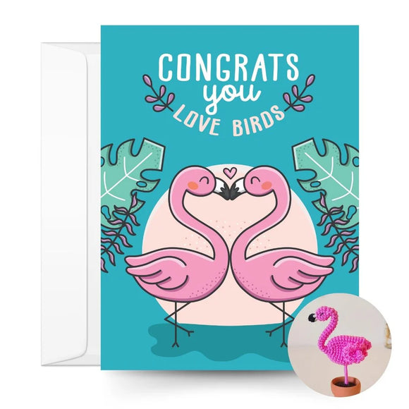 Greeting Card with Crochet Pattern by The Kindness Company