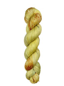 Blackbird Sycamore Fingering Mini Skein Yarn Color yellow red orange speckles