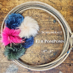 Fur Pompoms by Schildkraut