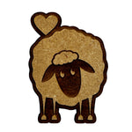 WOODEN NEEDLE MINDER WITH ENGRAVED DESIGN