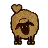 WOODEN NEEDLE MINDER WITH ENGRAVED DESIGN