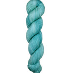 Blackbird Sycamore Fingering Mini Skein Yarn Color icy blue