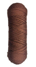 Saddle Brown skein of cotton yarn