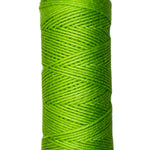 Skein of Coastal Cotton Yarn in the color bright green
