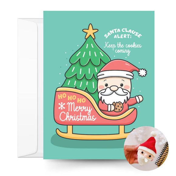 Greeting Card with Crochet Pattern by The Kindness Company