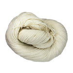 A ball of Mountain Meadow Wool Yarn in the color natural