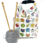 Splash Fabric Roll Up Tall pattern cool cats