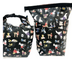 Splash Fabric Roll Up Tall black dogs