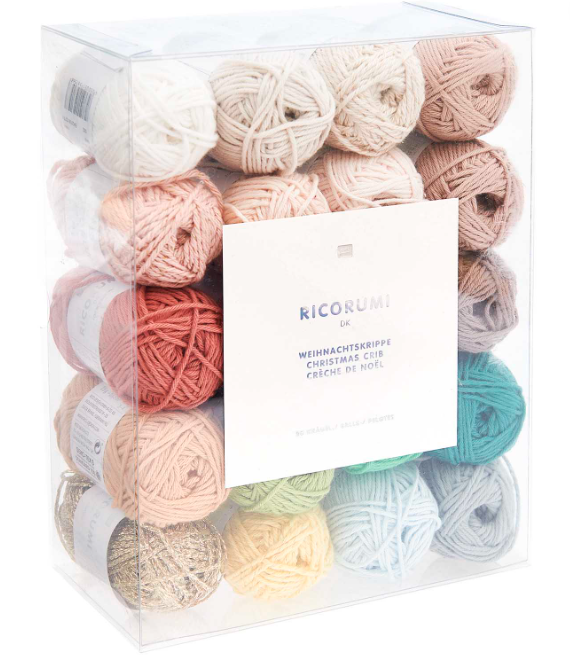 Rico Design Ricorumi Christmas Crib Crochet Kit
