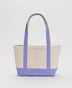 Baggu Heavyweight Canvas Tote blue and tan