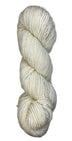 Handspun skein of Angora and Wool Yarn color white