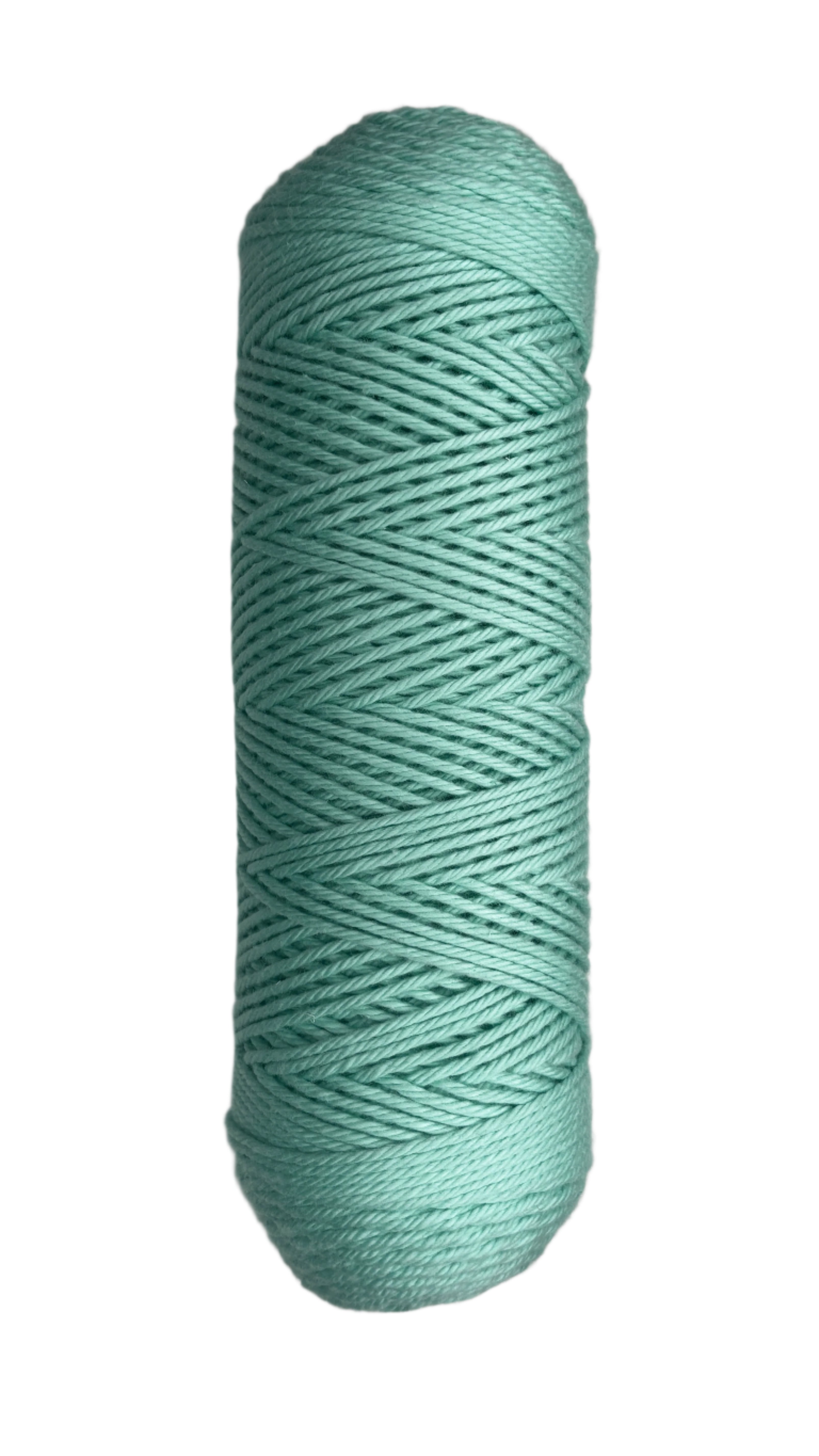 Mint Blue skein of cotton yarn