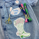 Keller Design Co. Stick it Stitch it Water Soluble Embroidery Patches-5