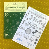 Keller Design Co. Stick it Stitch it Water Soluble Embroidery Patches