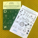 Keller Design Co. Stick it Stitch it Water Soluble Embroidery Patches-8