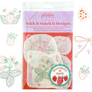 Keller Design Co. Stick it Stitch it Water Soluble Embroidery Patches-9