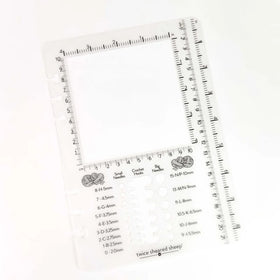 Twice Sheared Sheep - Project Journal Gauge Square Book Mark