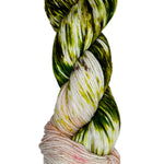 multi-colored skein of yarn 