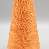 Lunatic Fringe Yarns 10/2 Mercerized Cotton Tubular Spectrum 8 oz cone color tangeine