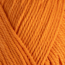 Close-up of bright orange yarn