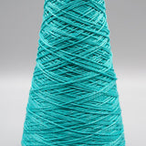 Lunatic Fringe Yarns 10/2 Mercerized Cotton Tubular Spectrum 8 oz cone color teal