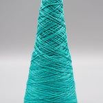 Lunatic Fringe Yarns 3/2 Tubular Spectrum Cones 1.5 oz color teal